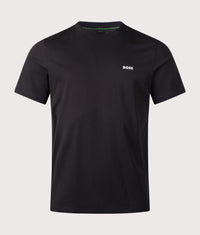 Regular Fit Crew Neck T-Shirt: 001 Black 