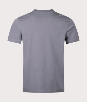 BOSS Tee T-Shirt in Medium Grey back Shot EQVVS