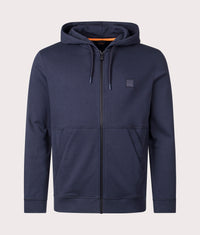 Zip Through Zetalky Hoodie: 404 Dark Blue 