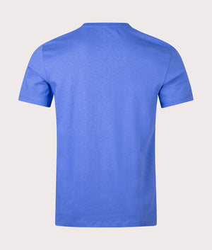 BOSS Relaxed Fit Tales T-Shirt in Bright Purple back Shot EQVVS