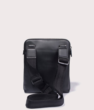 BOSS Ray S Envelope Bag for Men in Black at EQVVS back Shot