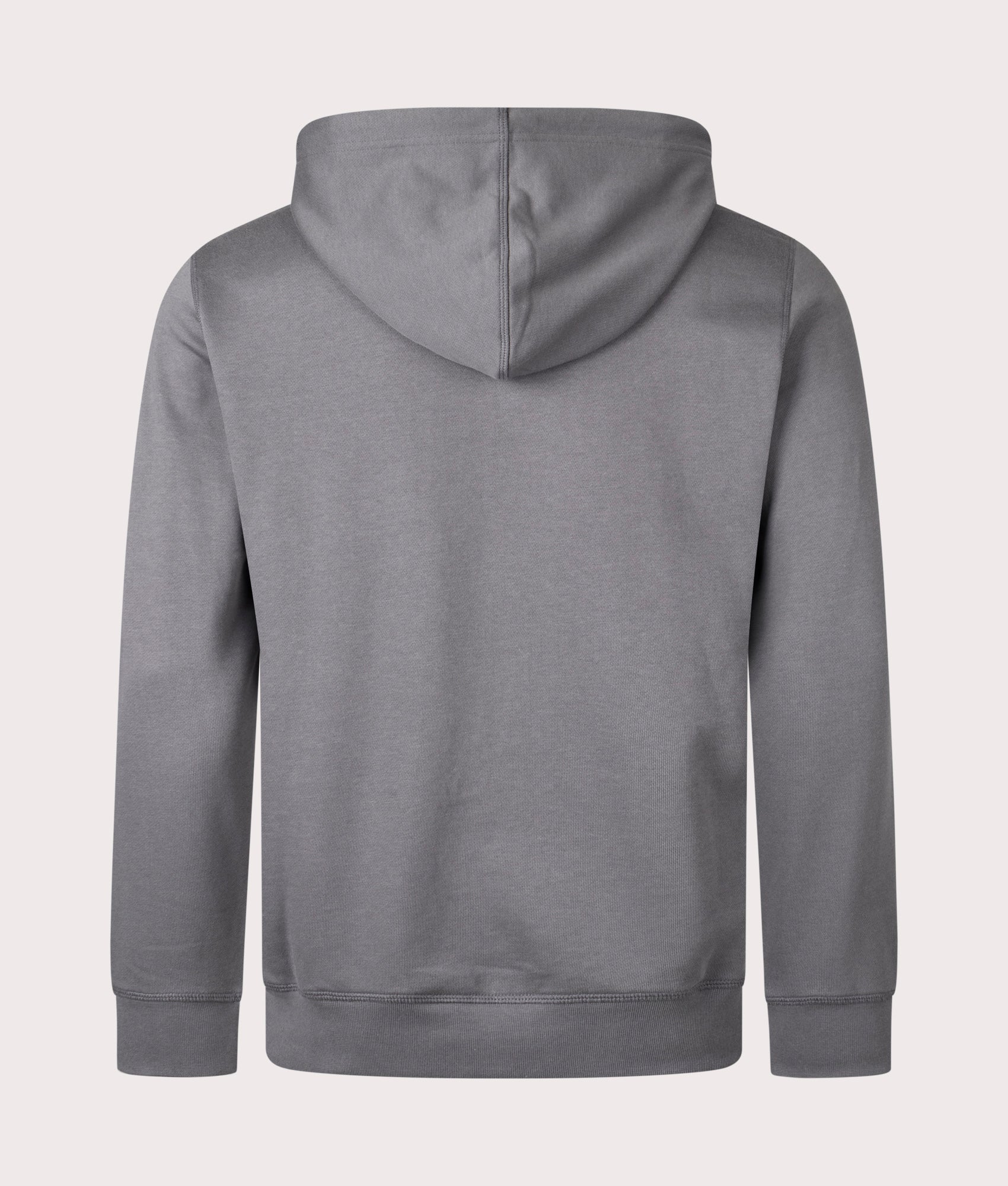 BOSS Dark Grey Wetalk Hoodie for men, 100% Cotton, at EQVVS Back Shot