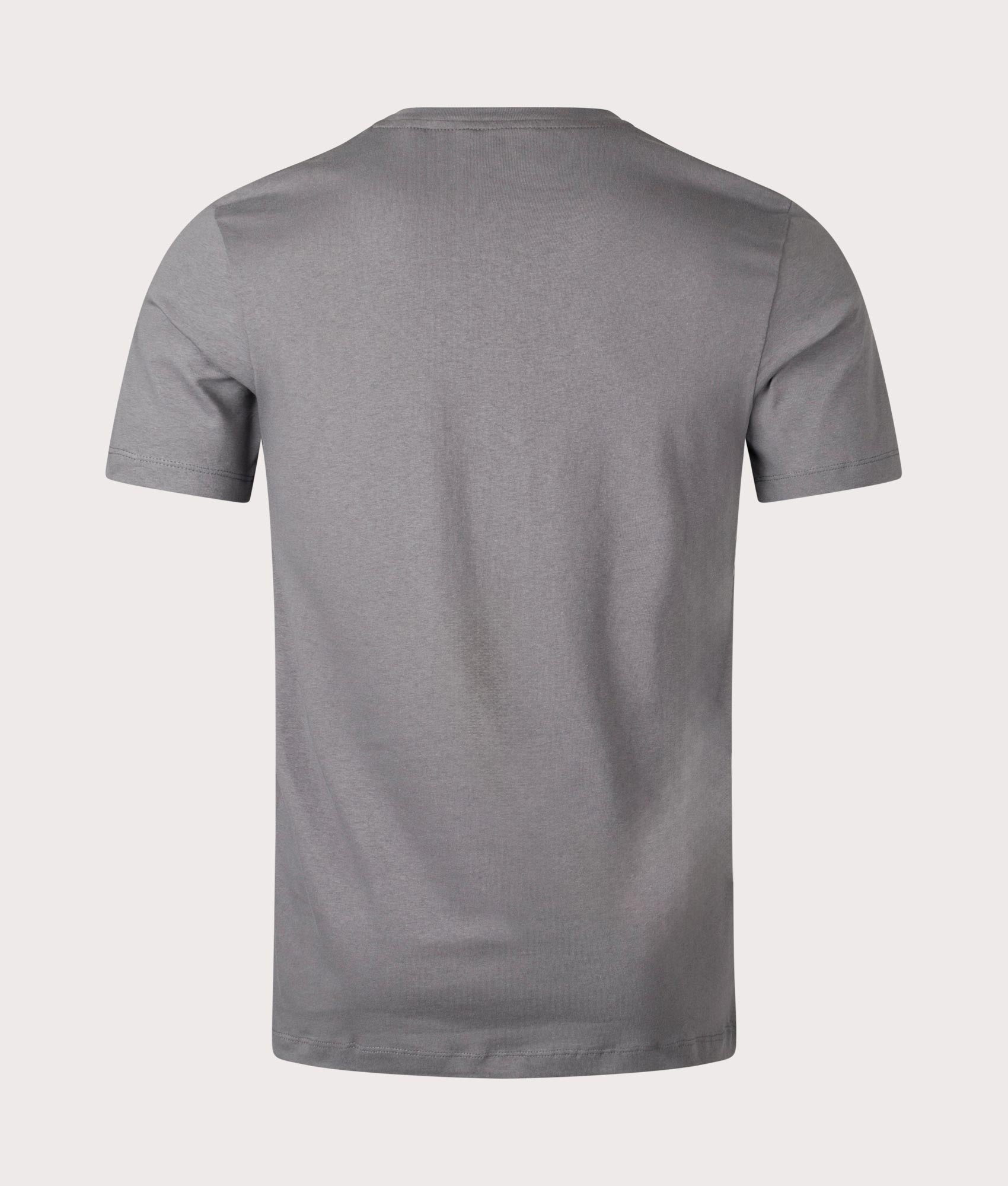 BOSS Dark Grey Tales T-Shirt for men, 100% Cotton, at EQVVS back Shot