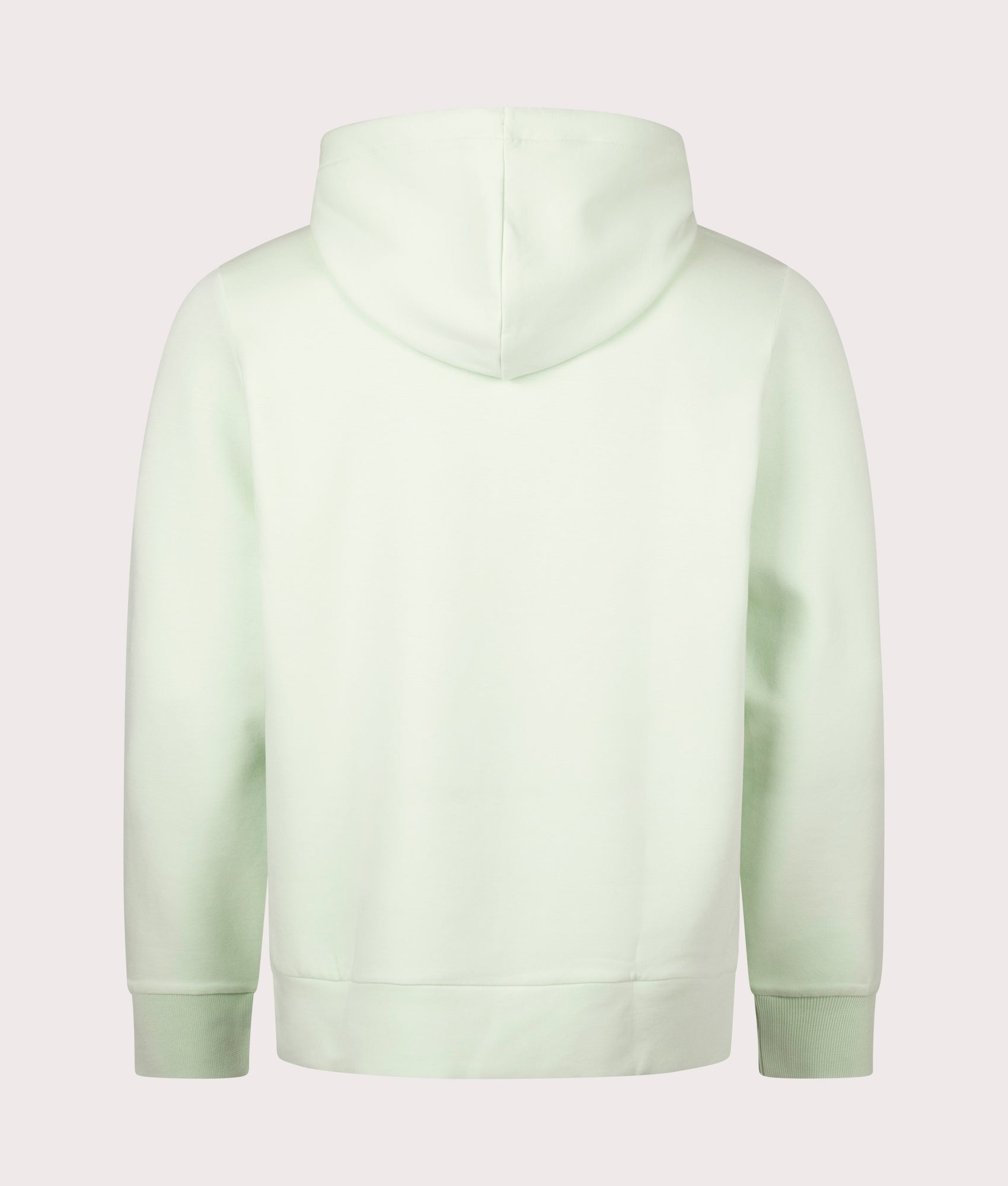 Soody Hoodie in Open Green by Boss. EQVVS Back Angle Shot.