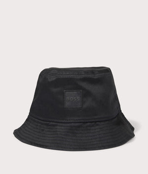 Febas PL Cap in Black by Boss. EQVVS Front Angle Shot.