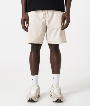 Dan 242 Shorts in Light Pastel Grey by Hugo. EQVVS Front Angle Shot.