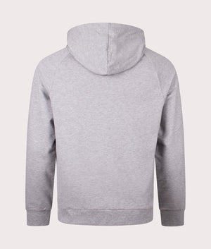 Authentic Hoodie in Medium Grey by Boss. EQVVS Back Angle shot.