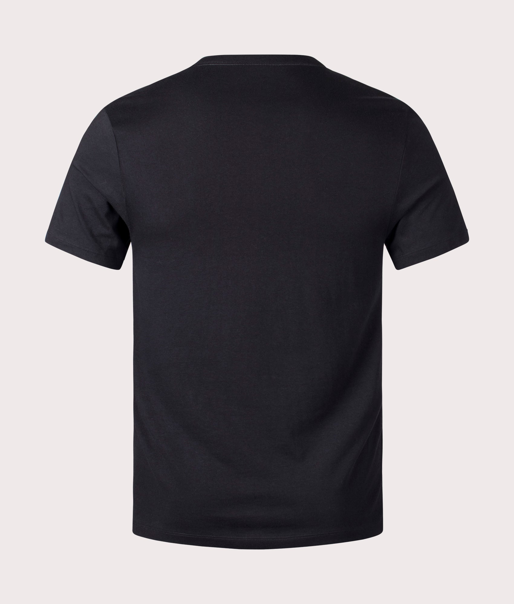 BOSS Mix & Match T-Shirt in Black for Men, 100% Cotton at EQVVS Back Shot