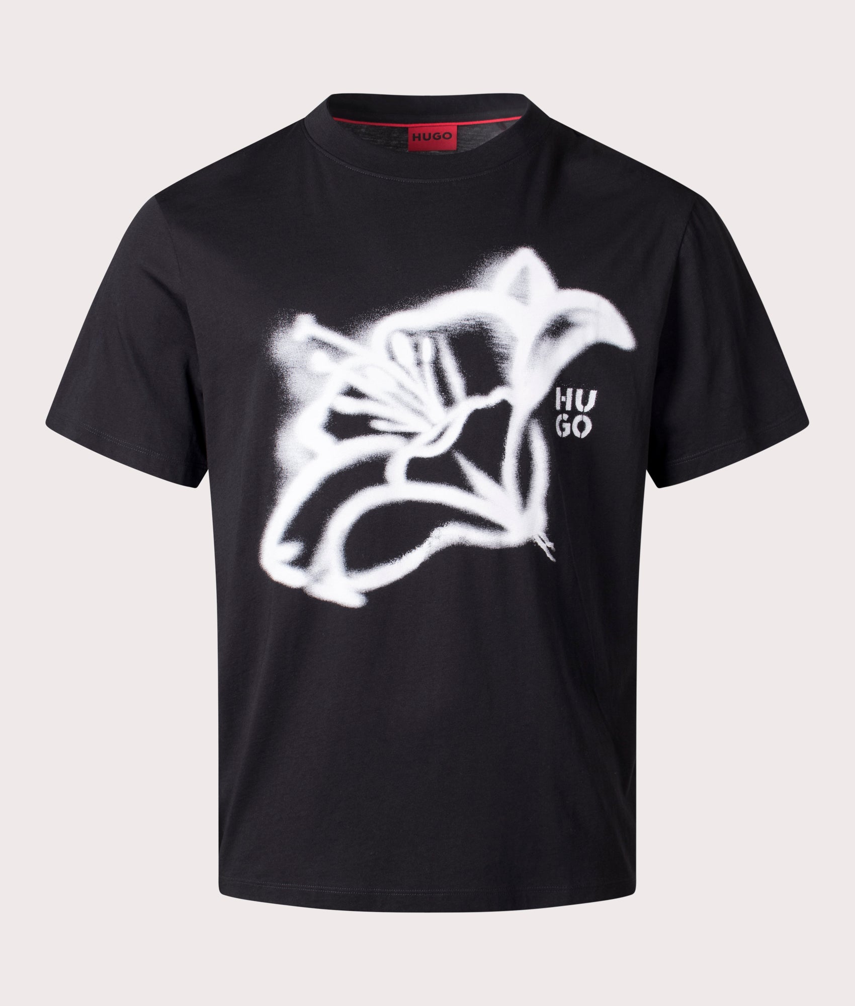 Dablumo T-Shirt in Black by Hugo. EQVVS Shot. 