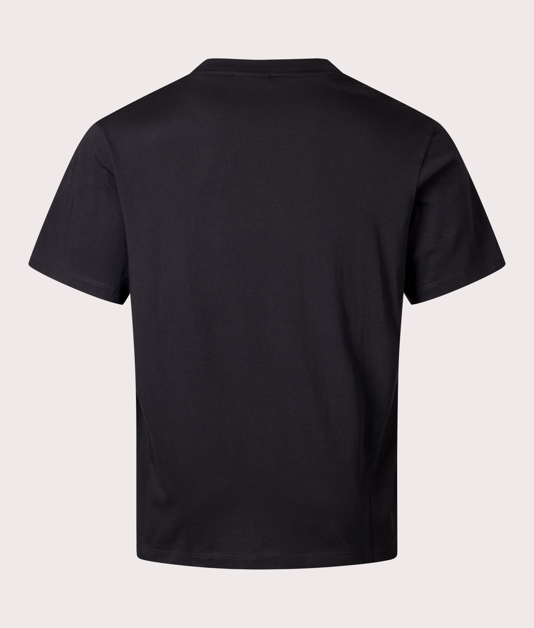 Dablumo T-Shirt in Black by Hugo. EQVVS Shot.