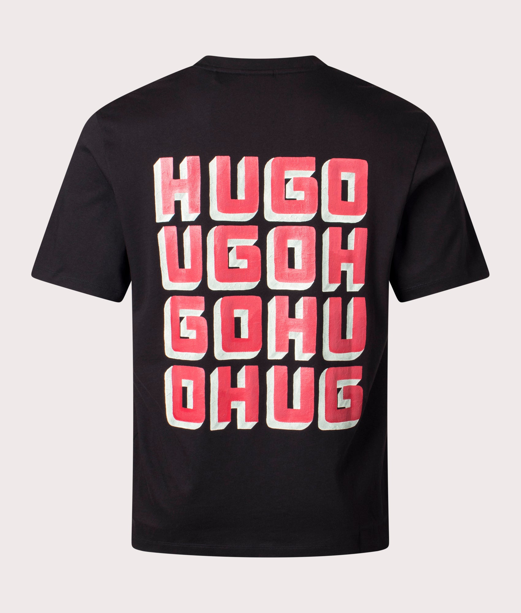 Diqitee T-Shirt in Black by Hugo. EQVVS Shot. 