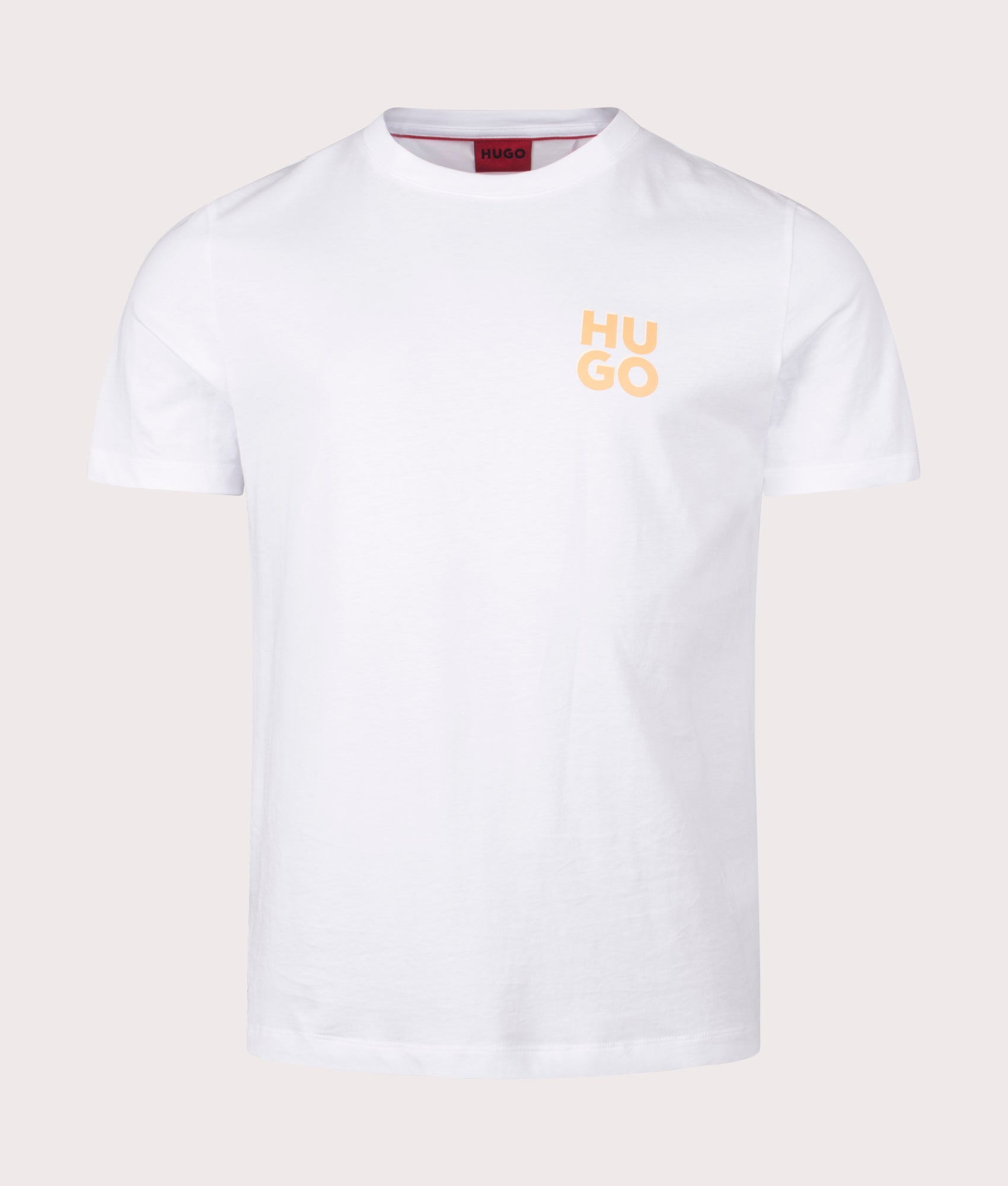 Dimoniti T-Shirt in White by HUGO. EQVVS Shot. 