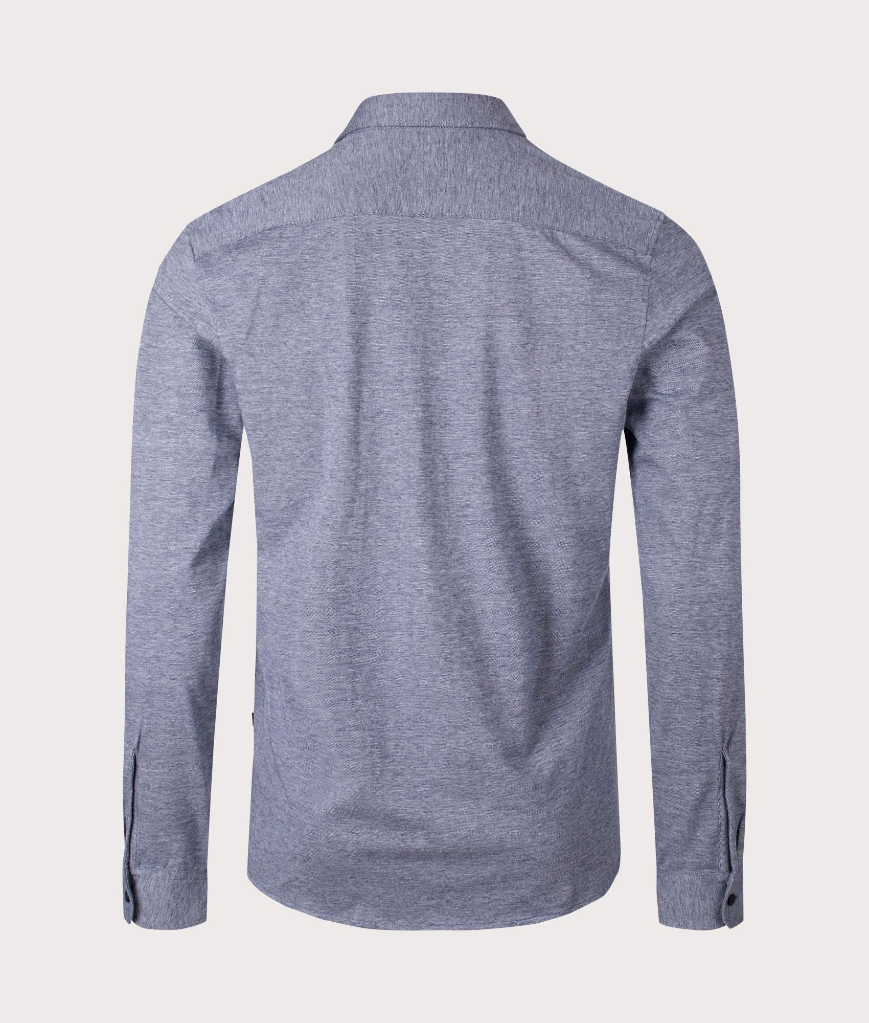 BOSS Mysoft 2 M Shirt in Open Blue for Men at EQVVS Back Shot