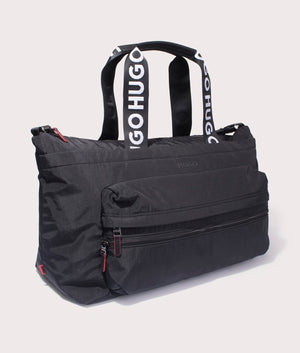 Stewie Holdall in Black by HUGO. EQVVS Side Angle Shot.