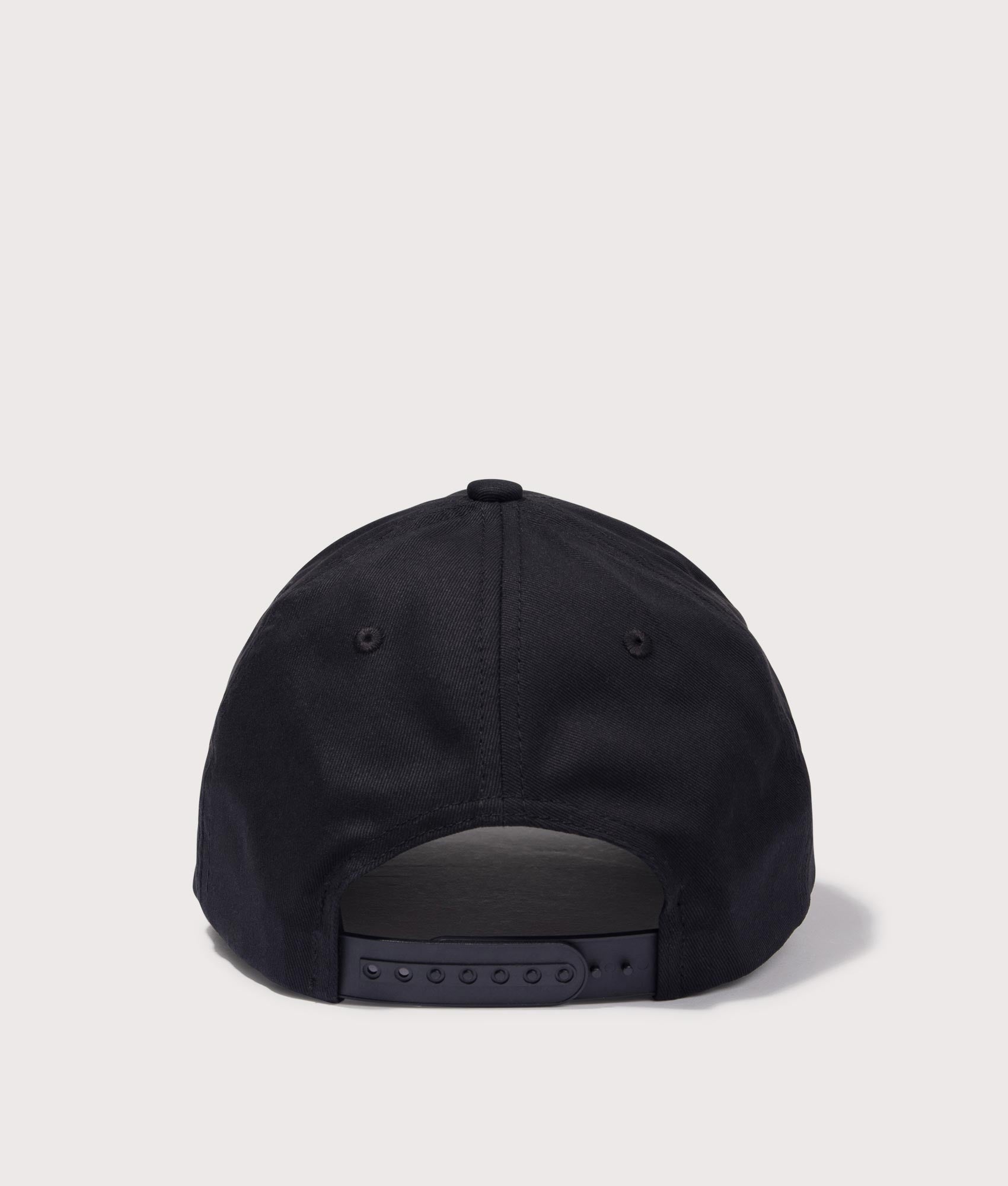 HUGO Jude Cap in Black. Back angle shot at EQVVS.