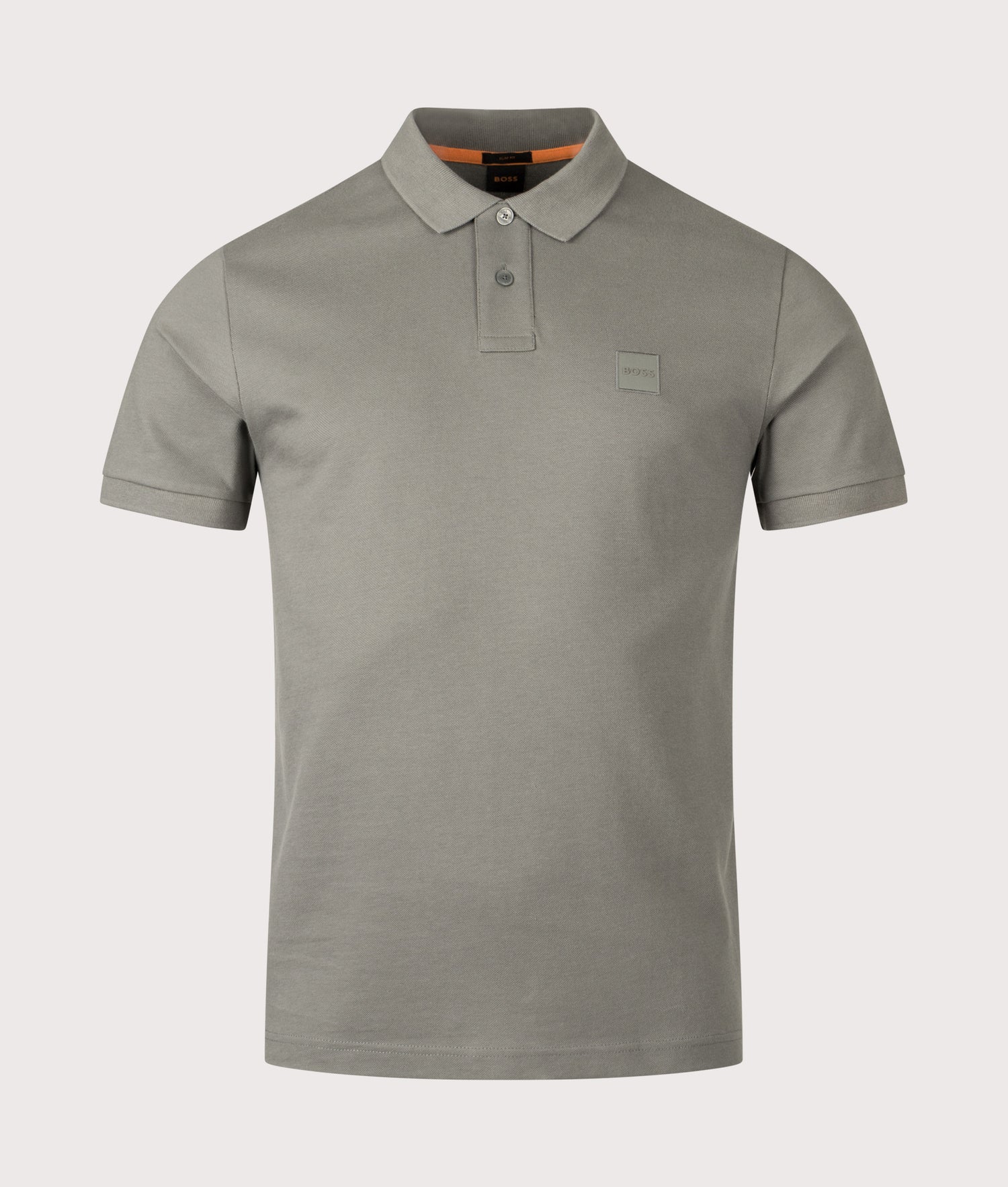 Slim Fit Passenger Polo Shirt Open Grey | BOSS | EQVVS