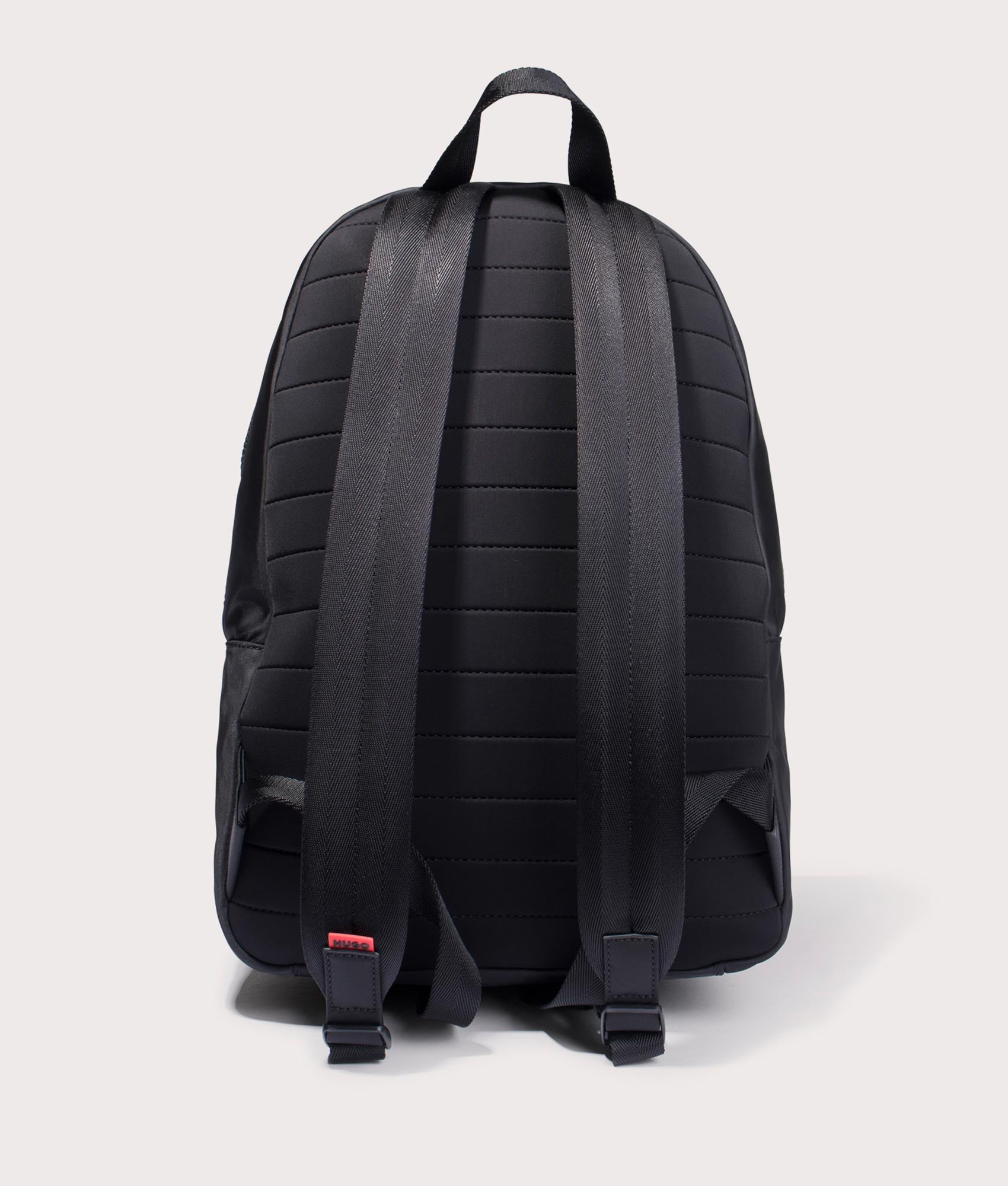 Hugo Handwritten2.0 Backpack in black at EQVVS Menswear Back shot