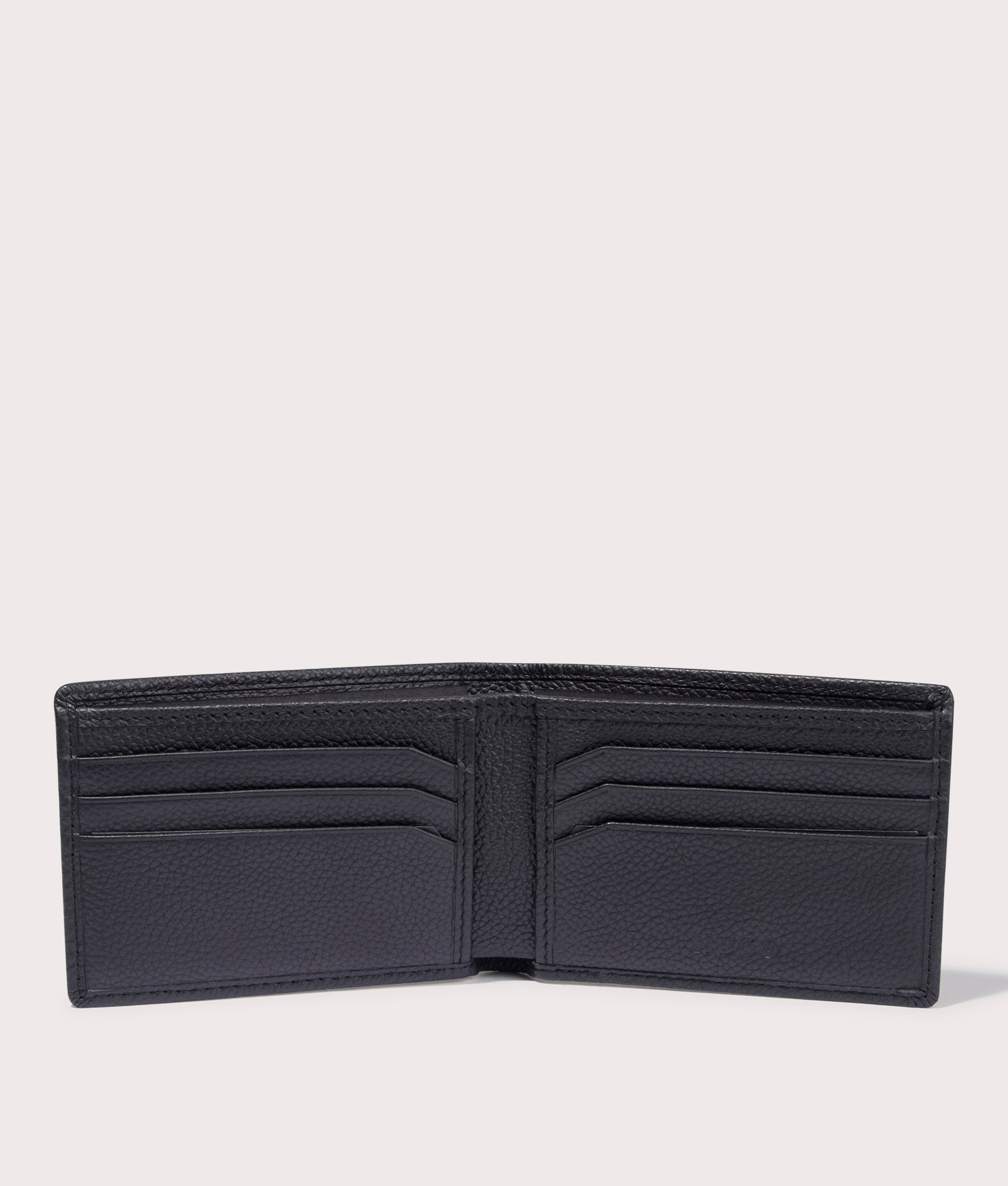 Hugo Nyxo 6 Wallet in black at EQVVS Menswear inside shot