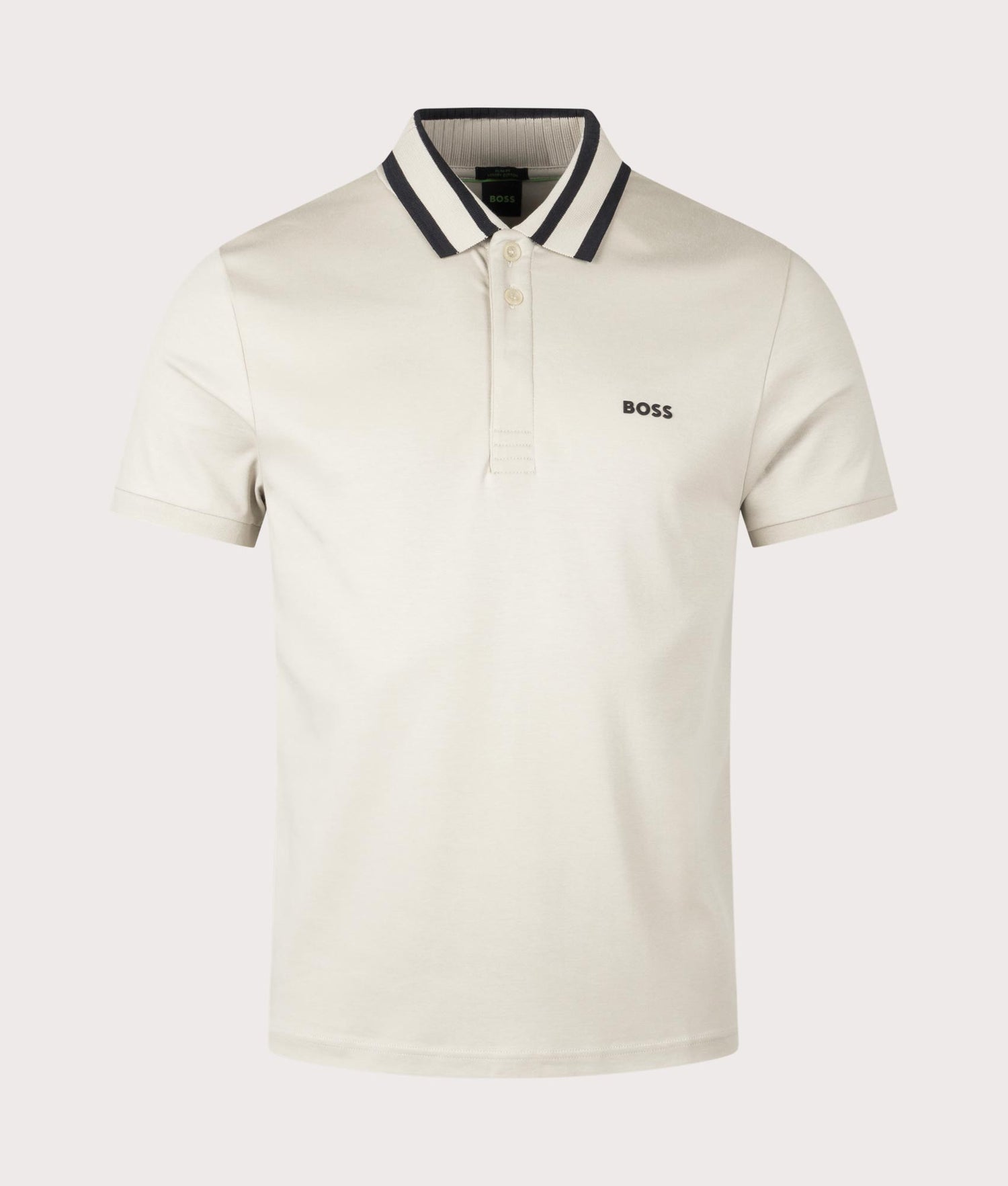 Eqvvs Logo Cbdbangalore Boss Paule 5 Polo Shirt BOSS Paule Polo Shirt In Light Beige For Men At EQVVS