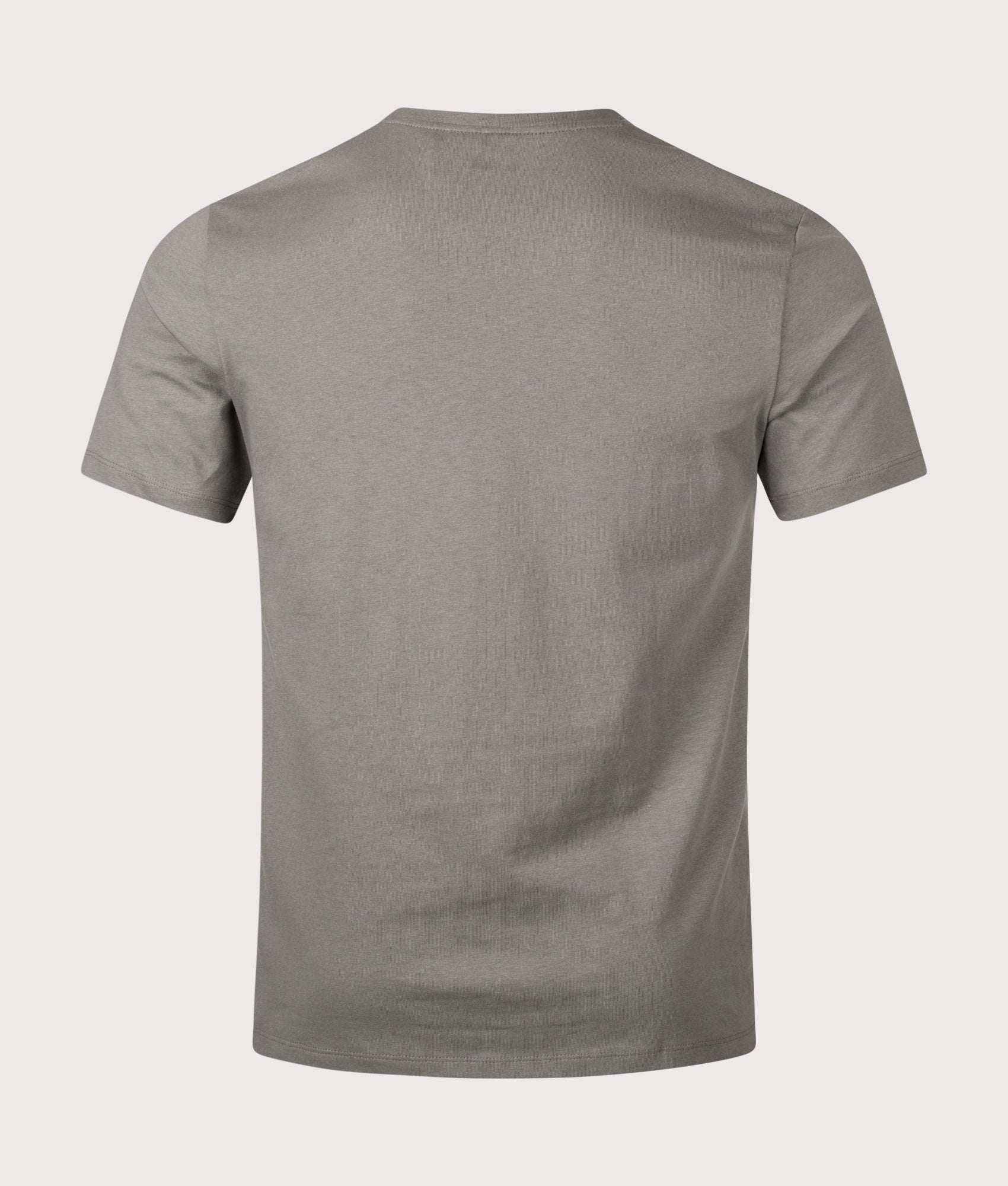 BOSS Tales T-Shirt in Open Grey at EQVVS Menswear. Back shot.