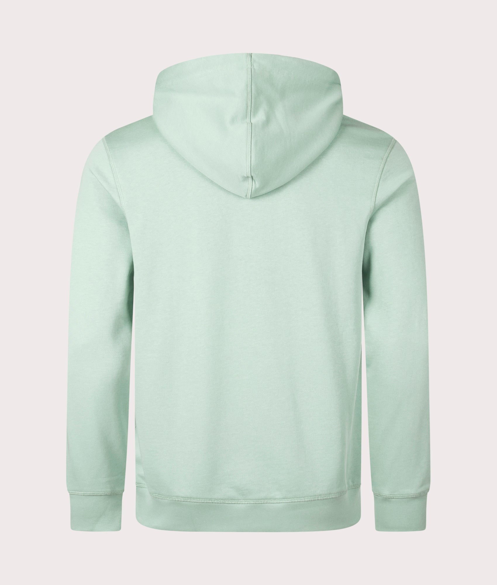 BOSS Wetalk Hoodie in Light/Pastel Green for Men at EQVVS Back Shot