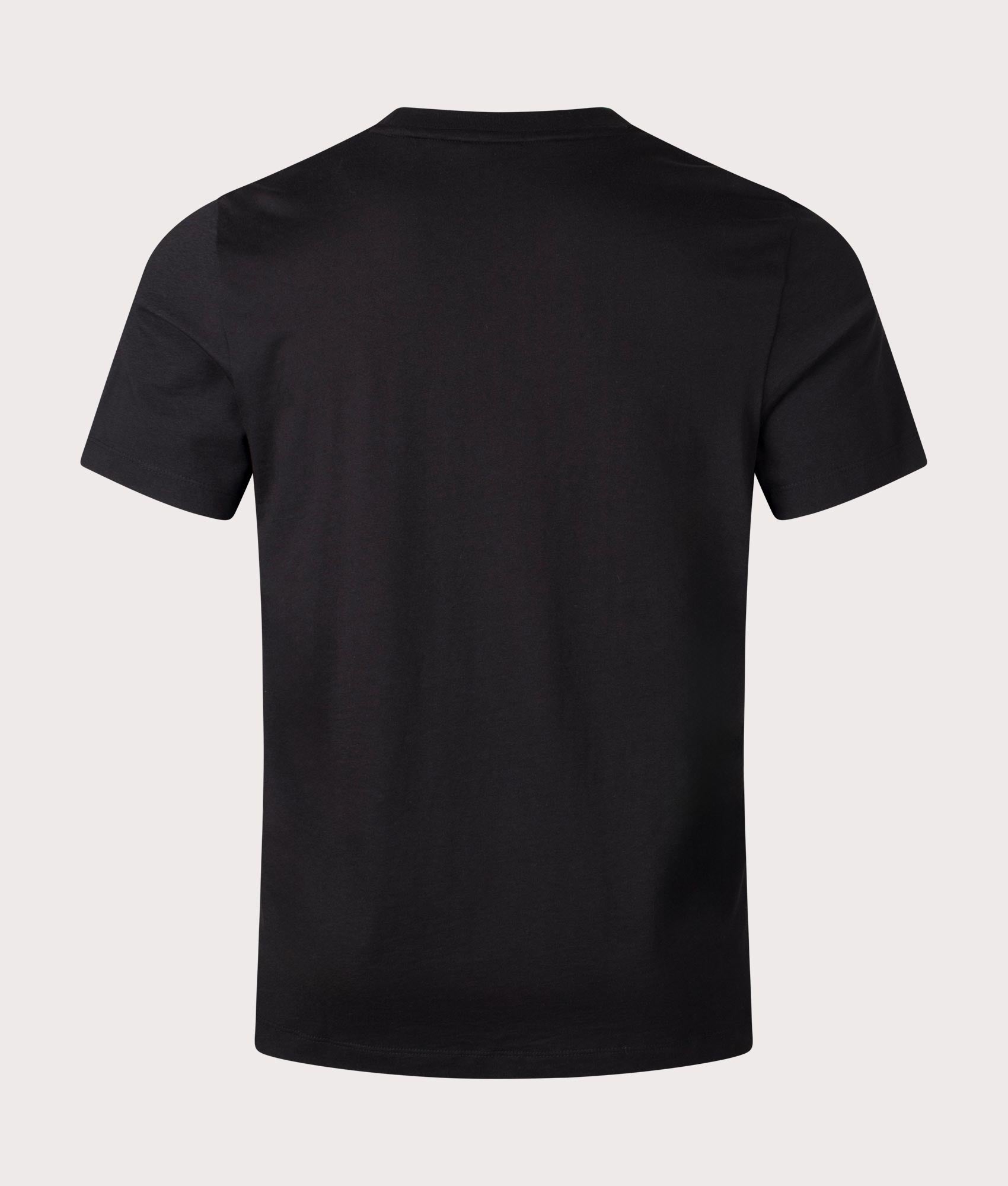 Hugo Dignitey T-Shirt in black at EQVVS menswear Back shot