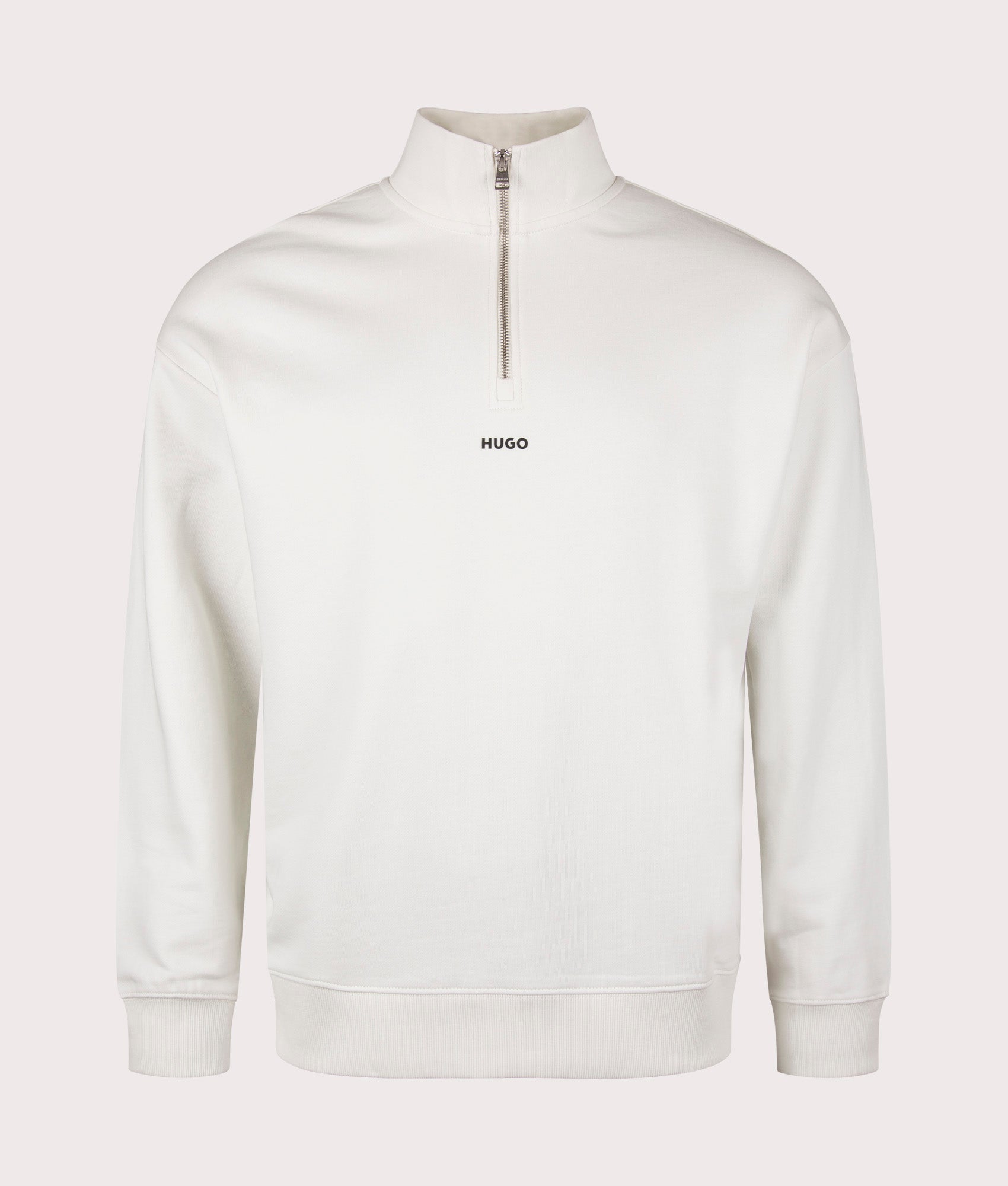 Hugo Relaxed Fit Durty244 Sweatshirt in natural at EQVVS menswear front shot