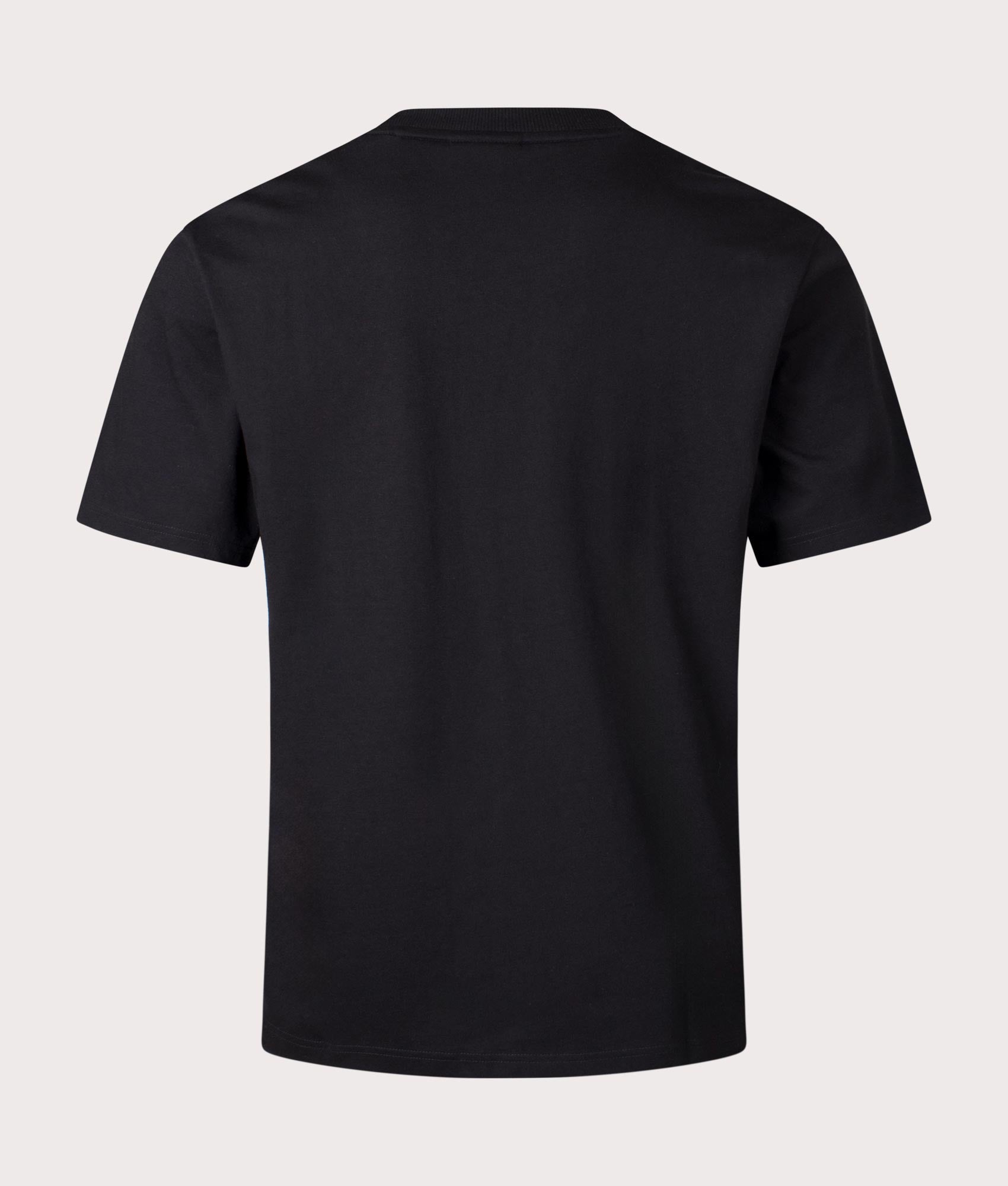 Hugo Relaxed Fit Dicatiko Ghost T-Shirt In black at EQVVS Menswear Back shot