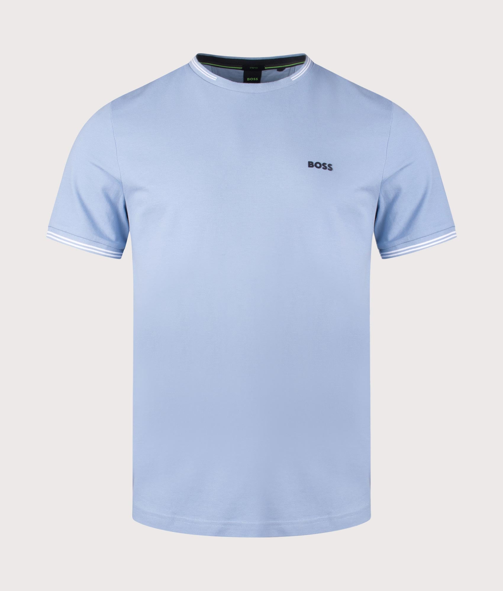 Taul T-Shirt in Open Blue | BOSS | EQVVS