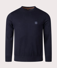 Regular Fit Kanovano Knitted Jumper: 404 Dark Blue 