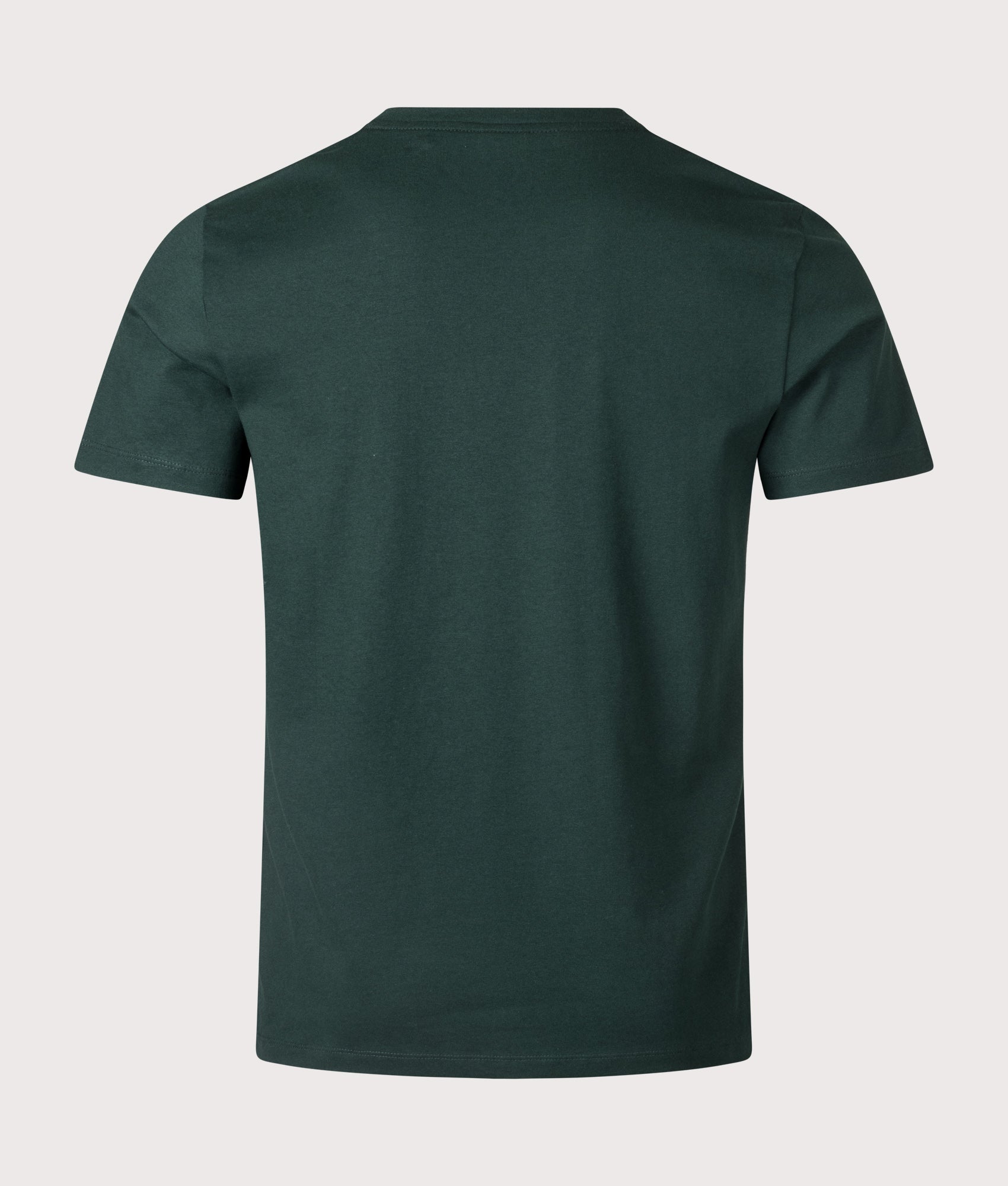 Open Green Tales T-Shirt by BOSS. Shot at EQVVS. Reverse shot. 