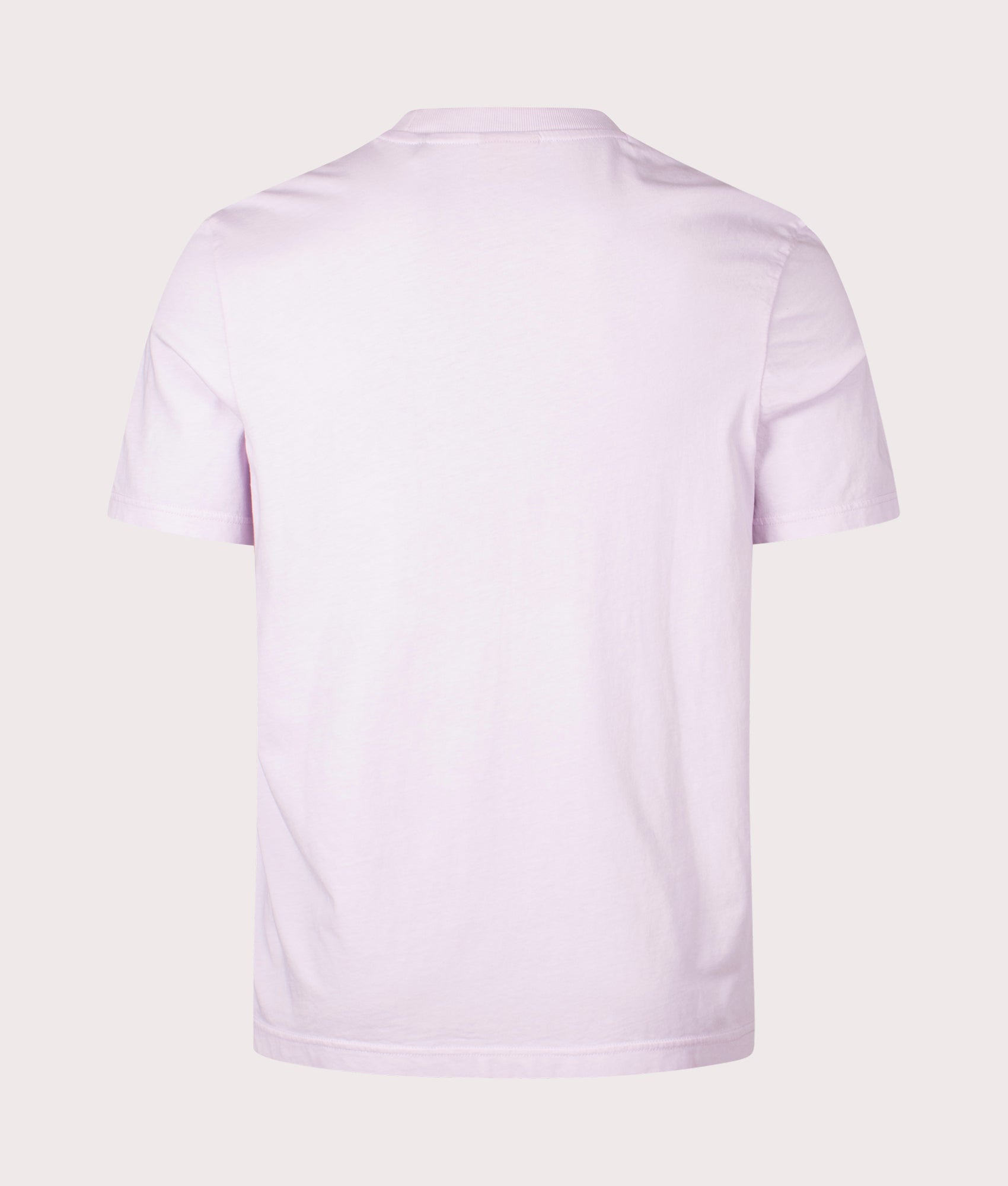 HUGO Dustress T-Shirt in Open Purple, 100% Cotton at EQVVS. Back shot.