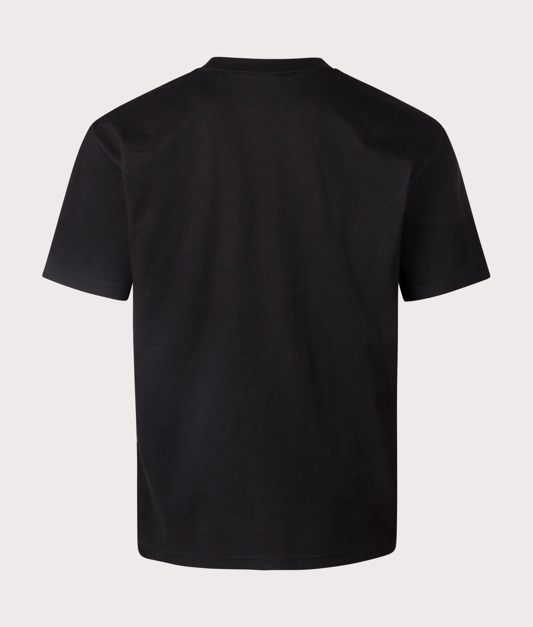 Hugo Oversized Duwedie T-Shirt in Black. Shot at EQVVS. Back shot 