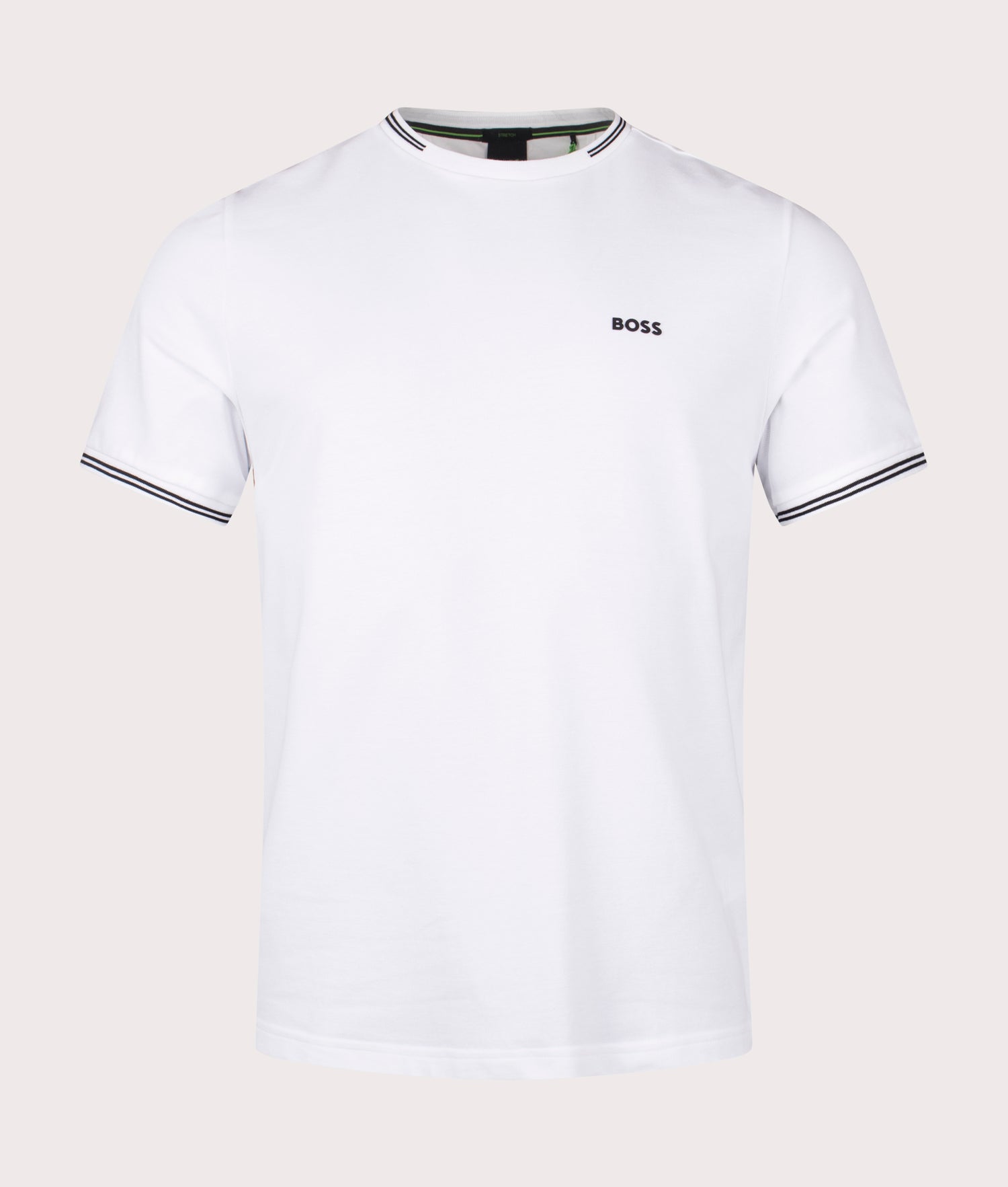 Taul T-Shirt in White | BOSS | EQVVS