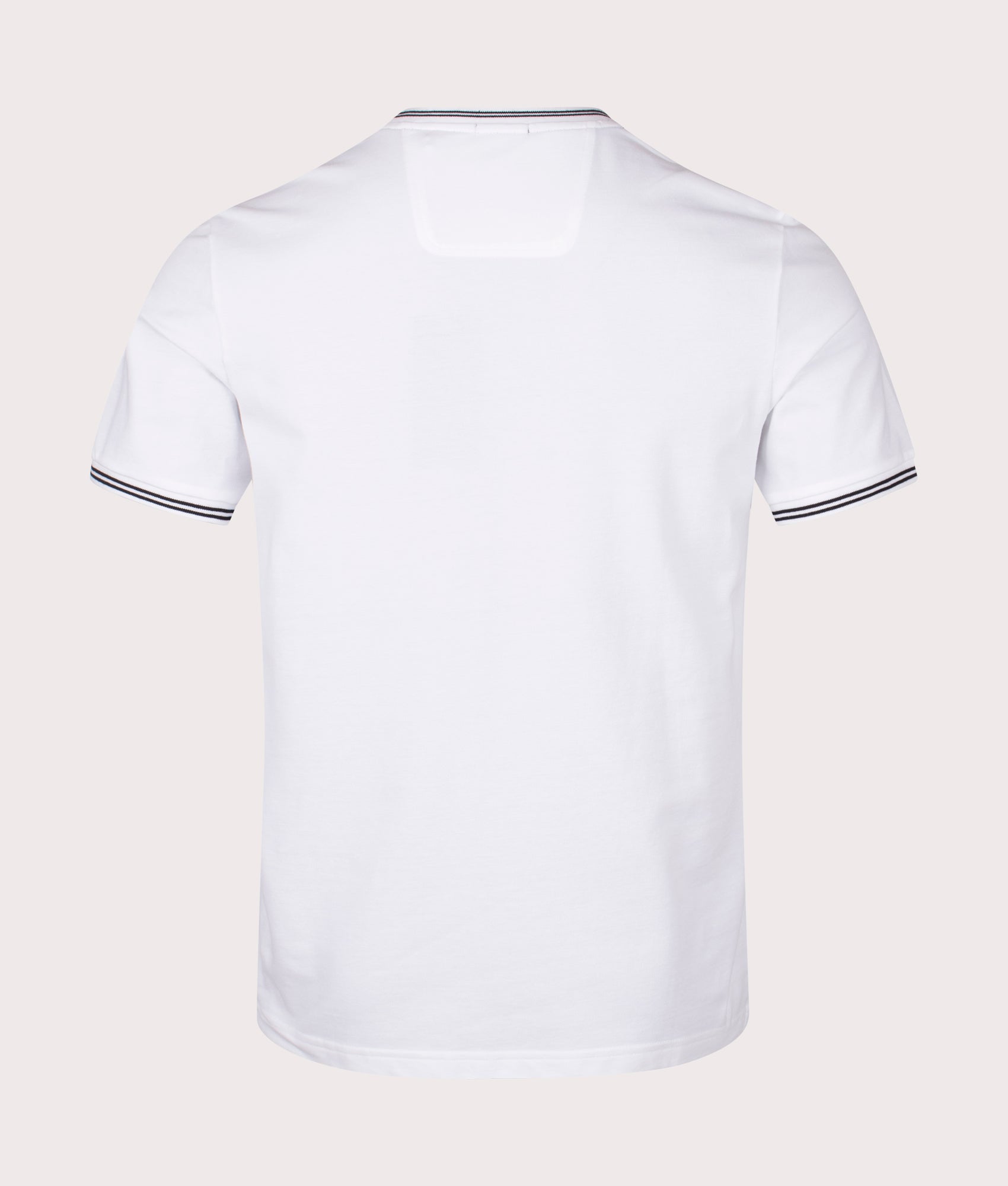 BOSS Taul T-Shirt in White. Shot at EQVVS. Back shot 