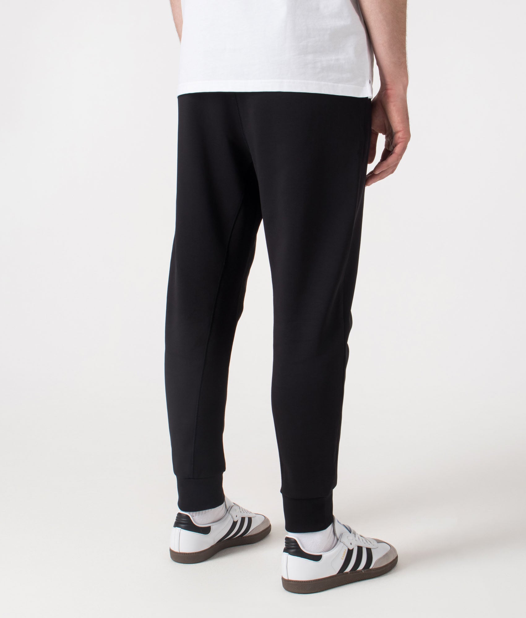 Regular Fit Hadiko Rib Joggers. Shot by EQVVS. Back shot.