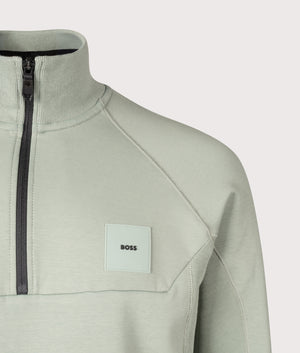 Rib Quarter Zip. Shot by EQVVS. Detail shot.