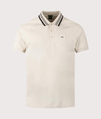 Paddy Rib Polo Shirt: 284 Open Beige 