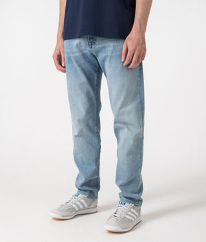Regular Fit Maine Jeans. Shot by EQVVS. Front angled shot.