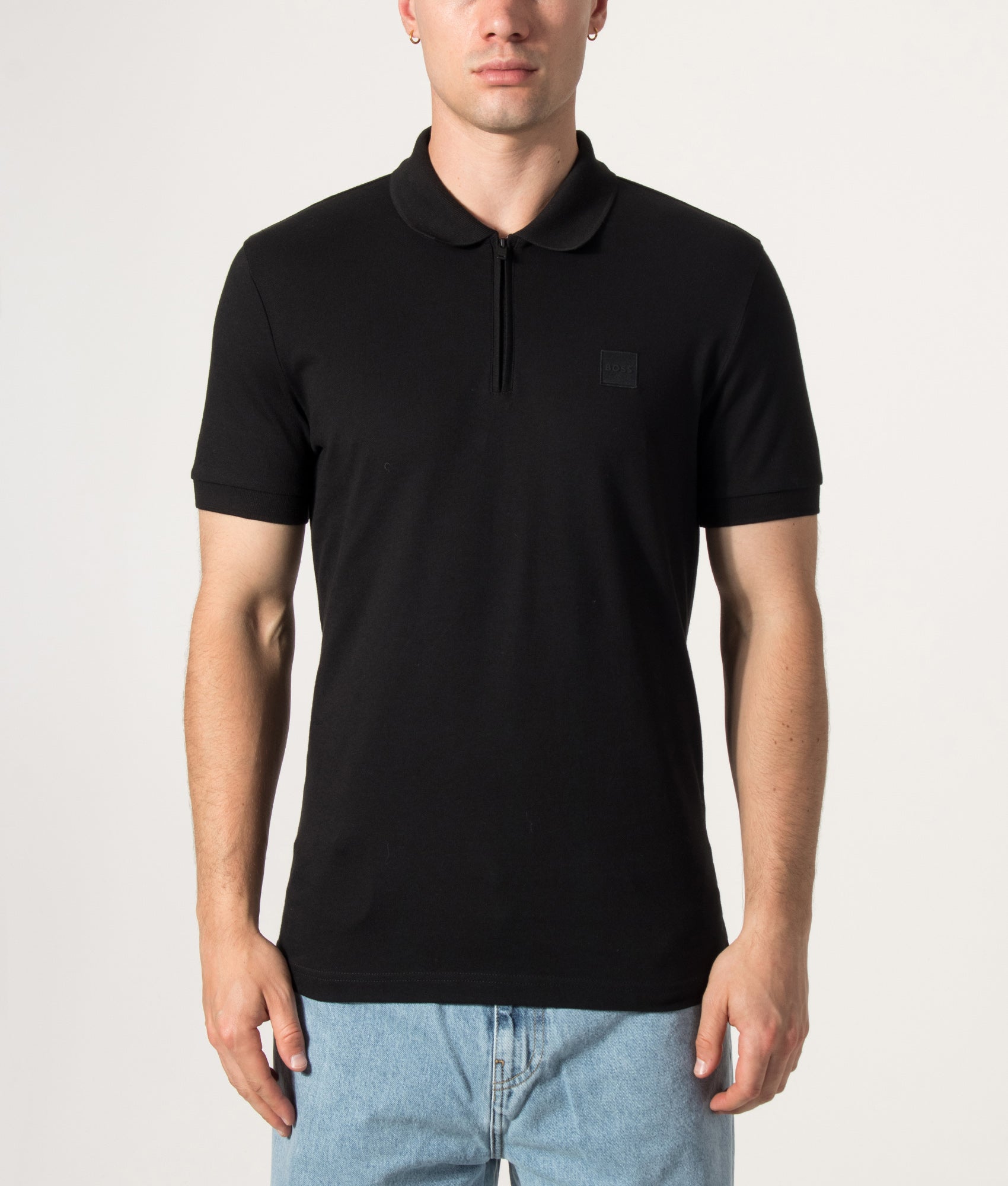 Slim Fit Passerzip Polo Shirt