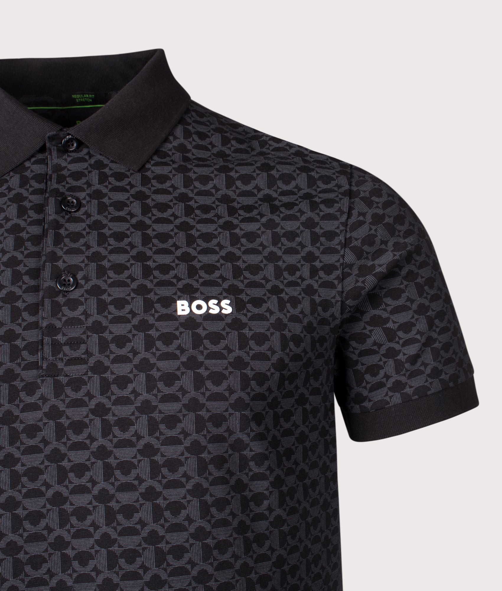 Paddy Striped C Polo Shirt. Shot by EQVVS. Detail shot.