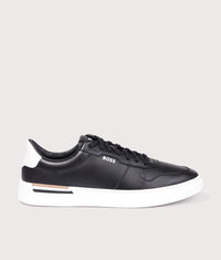 Clint Tenn Low Top Trainers: 001 Black 