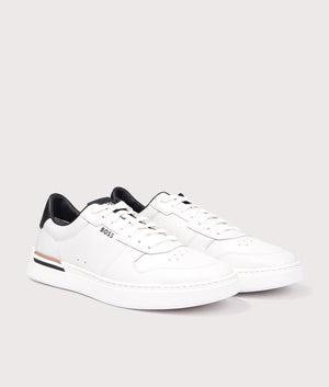 Clint Tenn Low Top Trainers. Shot by EQVVS. Front shot.