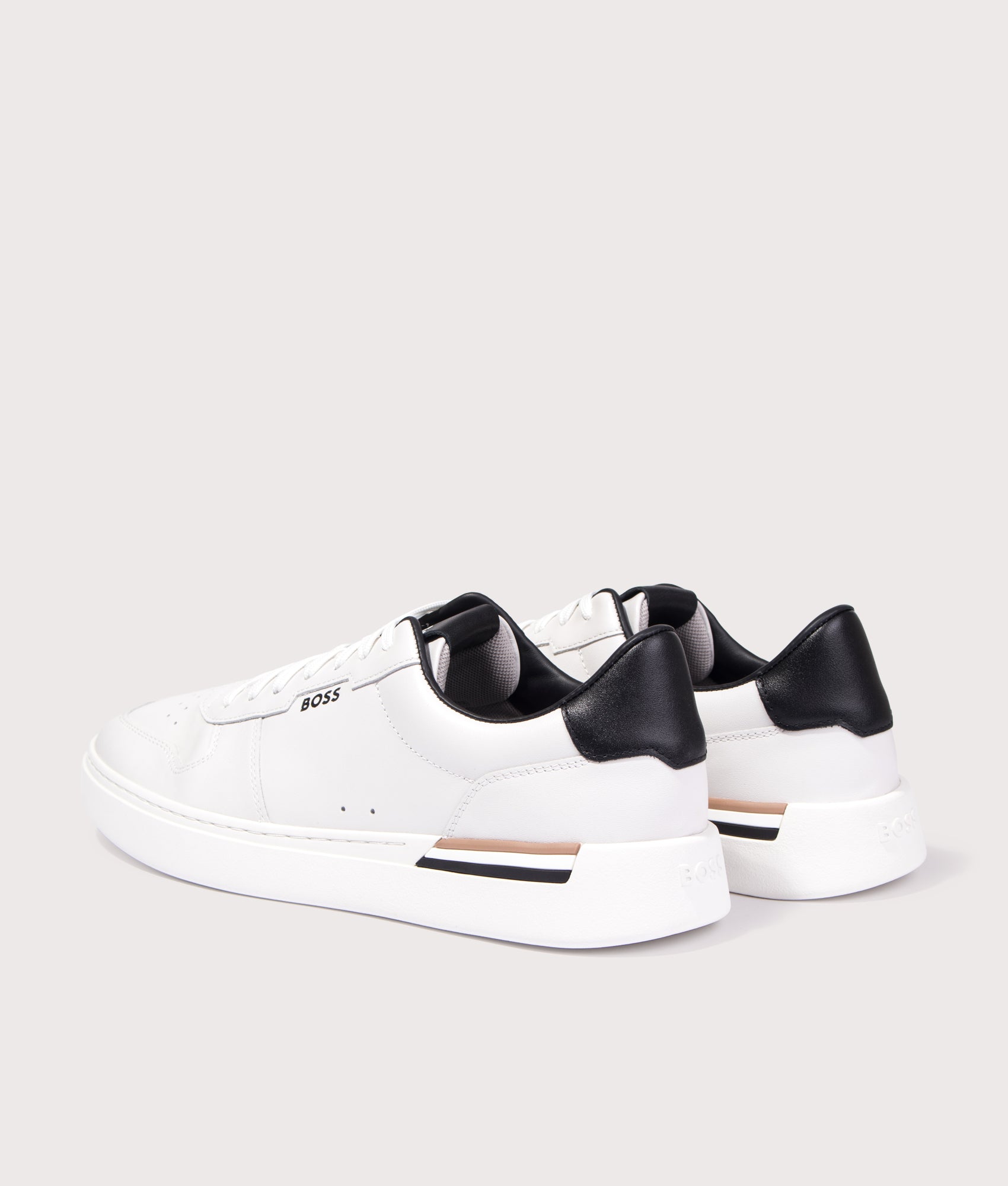 Clint Tenn Low Top Trainers. Shot by EQVVS. Back shot.