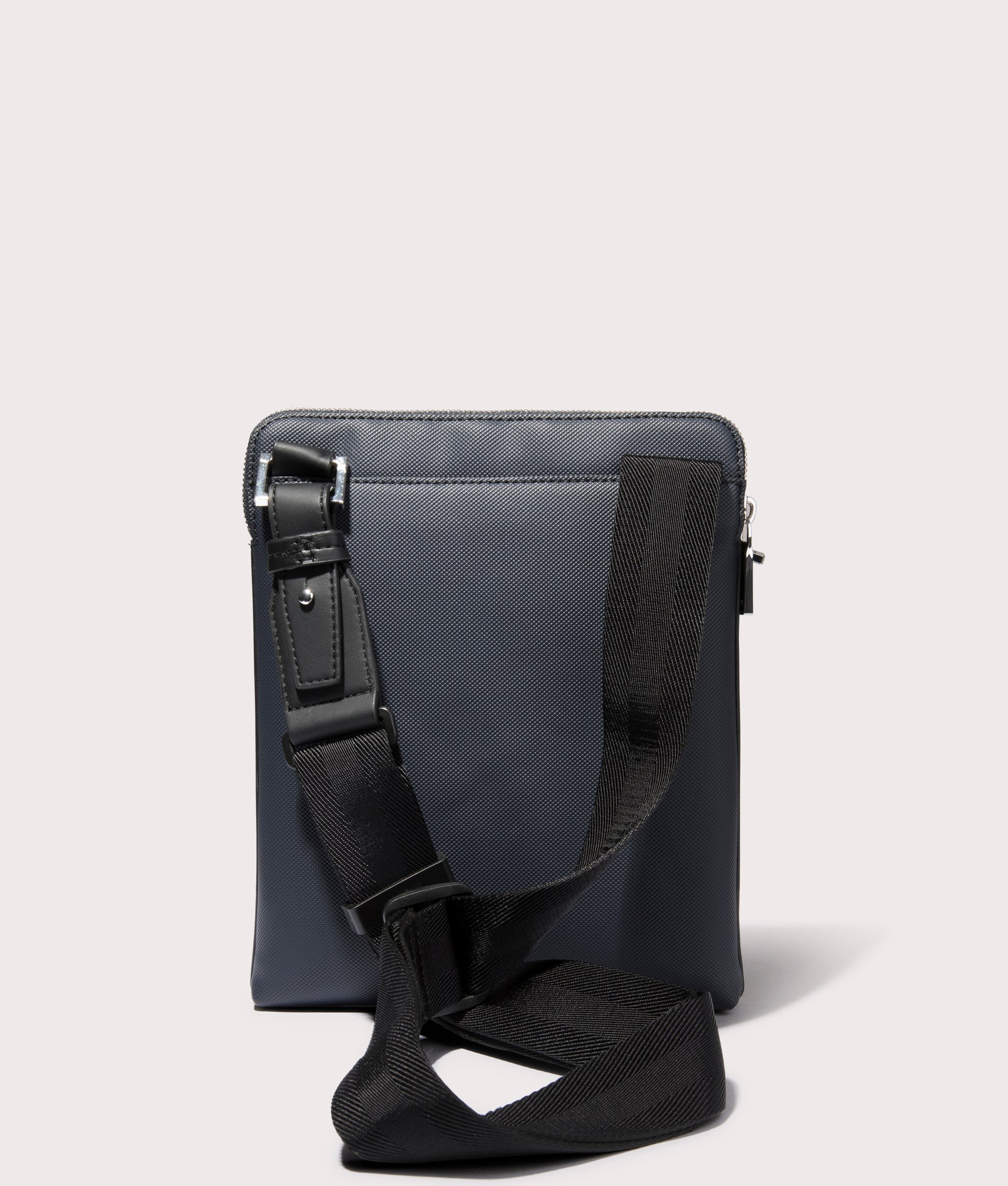 BOSS Jinko Envelope Bag in Dark Blue at EQVVS. Back Shot.