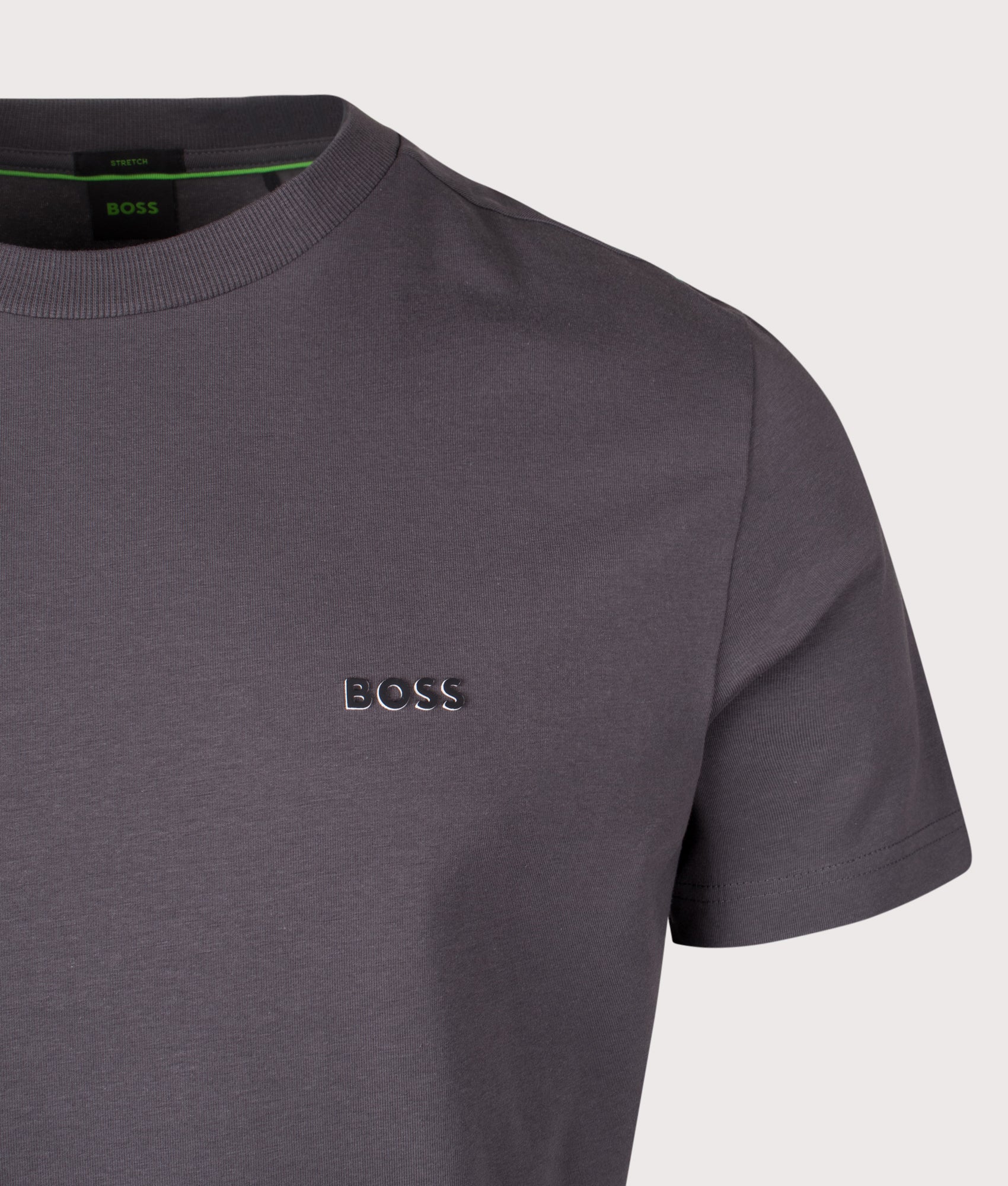 Crew Neck Tee T-Shirt. Shot by EQVVS. Detail shot.