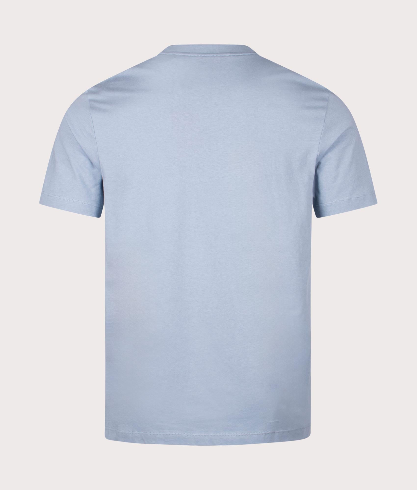 Hugo Dalendi T-Shirt in Open Blue. Shot at EQVVS. Back shot 