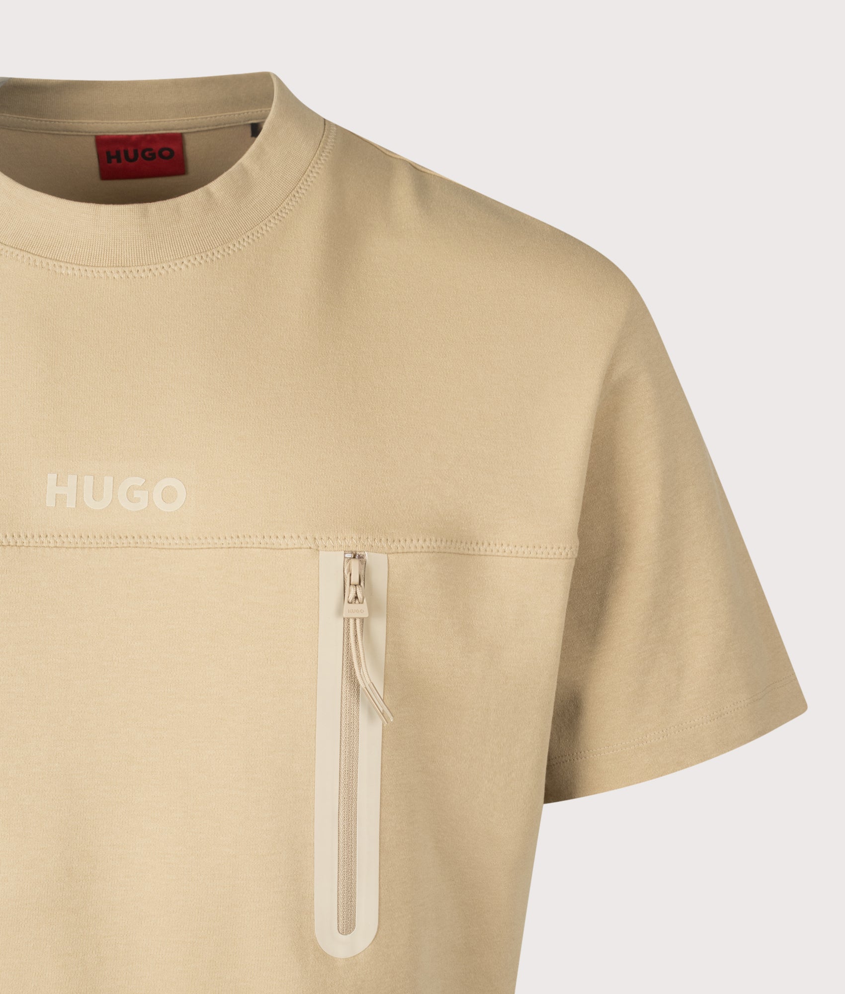 Relaxed Fit Dubi T-Shirt. Shot by EQVVS. Detail shot