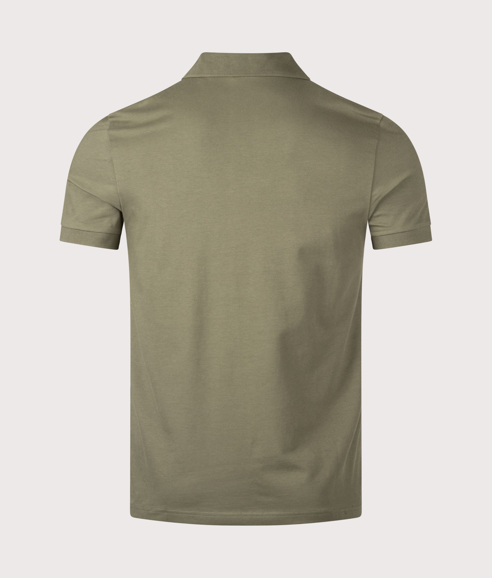 Slim Fit Passenger Polo Shirt. Shot by EQVVS. Back shot.