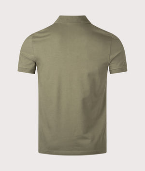 Slim Fit Passenger Polo Shirt. Shot by EQVVS. Back shot.